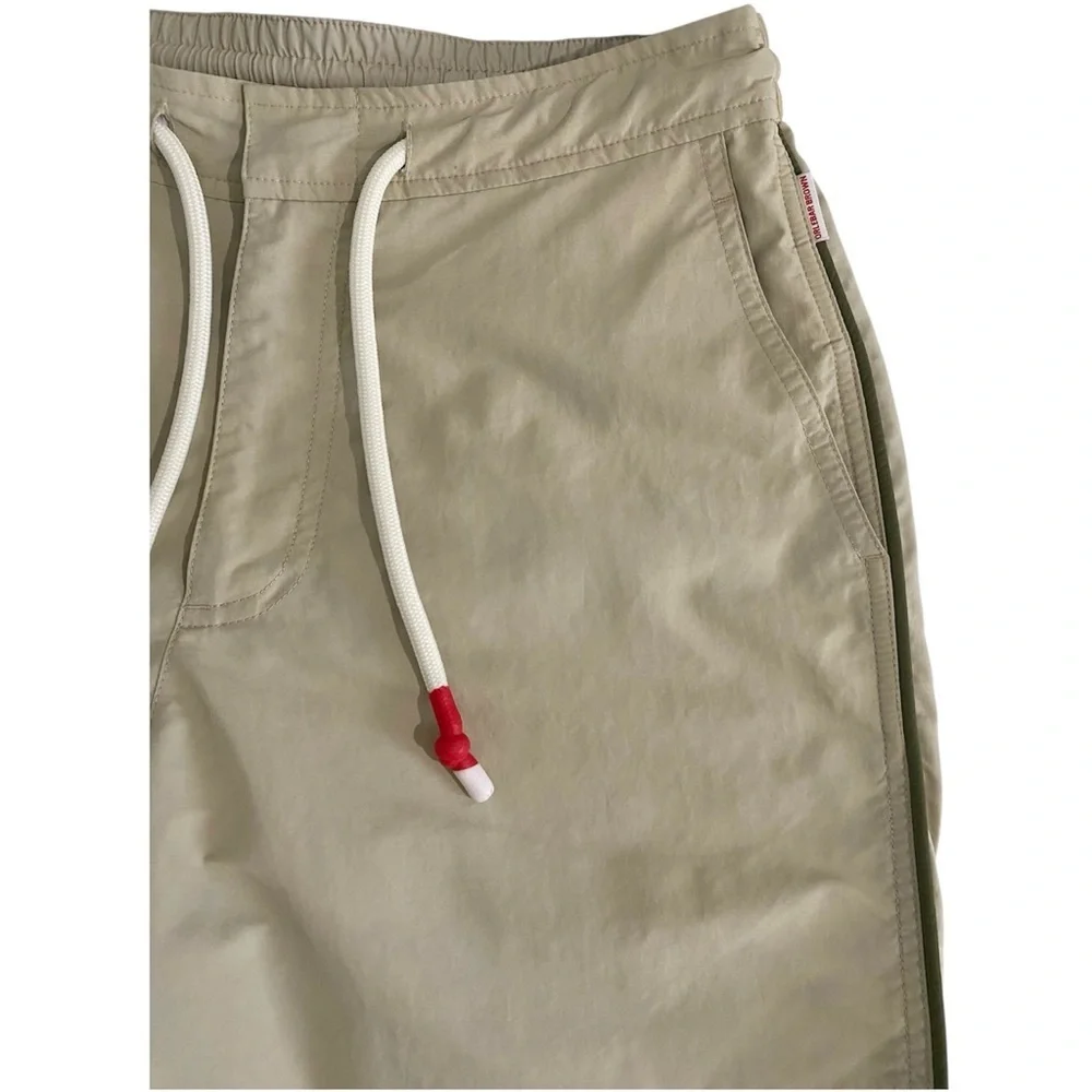 Orlebar Brown Standard Swim Hybrid Shorts Trunks Size 30 Khaki - Picture 5 of 15